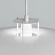 Artek JL341 Pendant Light, White Painted Reflectors — studio, detail