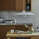 Artek JL341 Pendant Light, White Reflectors — lifestyle, light off