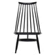 Artek Mademoiselle Lounge Chair in Black Lacquered Birch — packshot, detail