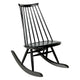 Artek Mademoiselle Rocking Chair in Black Lacquered Birch — packshot
