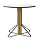 Artek REB 003 Kaari Round Dining Table in Natural Oak, White HPL — packshot