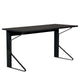 Artek REB 005 Kaari Desk in Black Oak, Black Linoleum — packshot