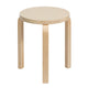 Artek 60 Low Stool in Birch Veneer — packshot