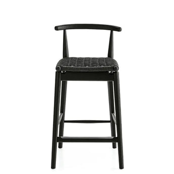 B&B Italia Jens Bar & Counter Stool Rope Seat