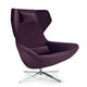 B&B Italia Metropolitan Swivel Lounge Chair MP100AP — four-spoke star base, view 01
