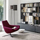 B&B Italia Metropolitan '14 Small Swivel Armchair Low Back MP100 — lifestyle