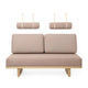 Carl Hansen BM0865 Daybed with CU/BM0865 Back Cushion and Round Cushion — studio