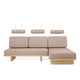 Carl Hansen BM0865 Daybed with CU/BM0865 Back Cushion and Round Cushion — studio
