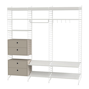 String Hallway Shelving Bundle P
