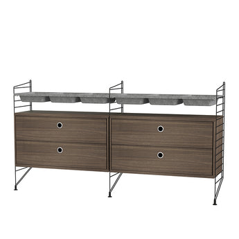 String Bedroom Shelving Bundle G