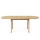 Carl Hansen CH002 Drop Leaf Dining Table in Beech Oil — packshot