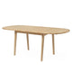 Carl Hansen CH002 Drop Leaf Dining Table in Beech Oil — packshot