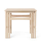 Carl Hansen CH004 Nesting Tables in Oak Soap — packshot