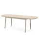 Carl Hansen CH006 Drop Leaf Dining Table in Oak Soap — packshot