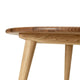 Carl Hansen CH008 Coffee Table in Teak Oak Oil — packshot, detail