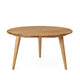Carl Hansen CH008 Coffee Table in Teak Oak Oil, 78cm — packshot