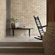 Carl Hansen CH45 Rocking Chair in Oak Black — lifestyle, with CH011 table