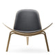 Carl Hansen CH07 Shell Chair Oak Oil Thor 301 front view