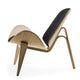 Carl Hansen CH07 Shell Chair Oak Oil Thor 301 side view