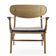 Carl Hansen CU CH22 Lounge Chair Cushion — studio, with CH22 Lounge Chair