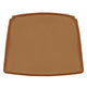 Carl Hansen CU CH22 Lounge Chair Cushion in Golden Brown (Loke 7050) — packshot