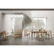 Carl Hansen CH008 Coffee Table in Teak Oak Oil — lifestyle, dining room
