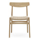Carl Hansen CH23 Dining Chair in Oak Oil, natural paper cord — packshot