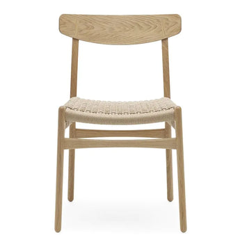 Carl Hansen CH23 Dining Chair Natural Paper Cord