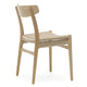 Carl Hansen CH23 Dining Chair in Oak Oil, natural paper cord — packshot, detail