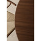 Carl Hansen CH337 Extendable Dining Table in Mahogany Oil — lifestyle, with CH24 Wishbone Chair