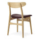Carl Hansen CH30P Dining Chair in Oak Oil — packshot, detail