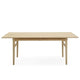 Carl Hansen CH327 Dining Table — packshot, detail