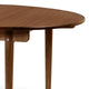 Carl Hansen CH337 Extendable Dining Table in Mahogany Oil — packshot, detail