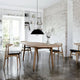 Carl Hansen CH006 Drop Leaf Dining Table — lifestyle, dining room