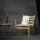 Carl Hansen CH44 Lounge Chair — lifestyle, with CH008 table