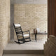Carl Hansen CH45 Rocking Chair in Oak Black — lifestyle, with CH011 table and cushion