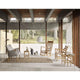 Carl Hansen CH45 Rocking Chair in Oak Oil — lifestyle, with CH44 lounge chair, CH004 and CH71