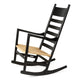 Carl Hansen CH45 Rocking Chair in Oak Black Lacquer — packshot