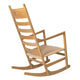 Carl Hansen CH45 Rocking Chair in Oak Lacquer — packshot, detail