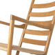 Carl Hansen CH45 Rocking Chair in Oak Lacquer — packshot, detail