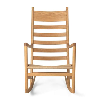 Carl Hansen CH45 Rocking Chair Natural Paper Cord