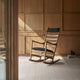 Carl Hansen CH45 Rocking Chair in Oak Black — lifestyle, with cushion