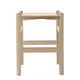 Carl Hansen CH53 Low Stool in Oak Soap — packshot, detail