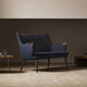 Carl Hansen CH72 Sofa — lifestyle, with CH71 Lounge Chair