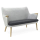 Carl Hansen CH72 Sofa in Oak Soap — packshot, detail