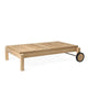 Carl Hansen AH604 Outdoor Sun Lounger in teak — packshot