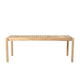 Carl Hansen AH912 Outdoor Table or Bench in teak — packshot