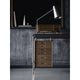 Carl Hansen AJ52 Society Table by Arne Jacobsen — walnut writing desk with leather top, view 7