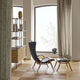 Carl Hansen BM0253 Shelving System — lifestyle, with FH429 Signature Chair