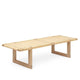 Carl Hansen BM0488L Table Bench in Oak Oil — packshot